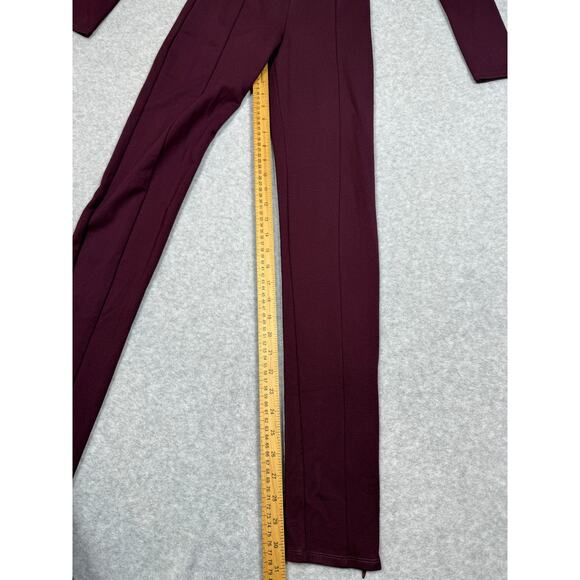 Lovers + Friends Womens Size XS Tanya Jumpsuit Midnight Burgundy NWT - Picture 8 of 11